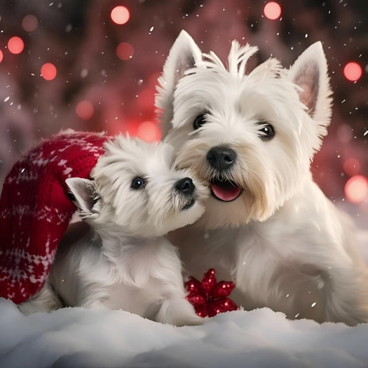 West Highland Terrier Westie Dog | Diamond Painting