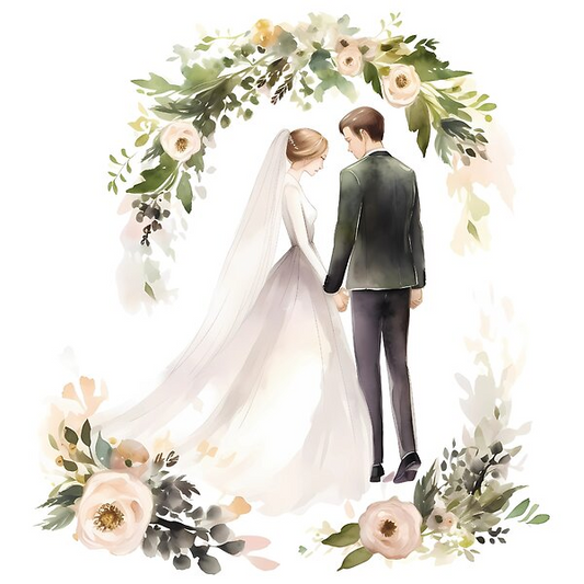 Bride and Groom | Diamond Painting