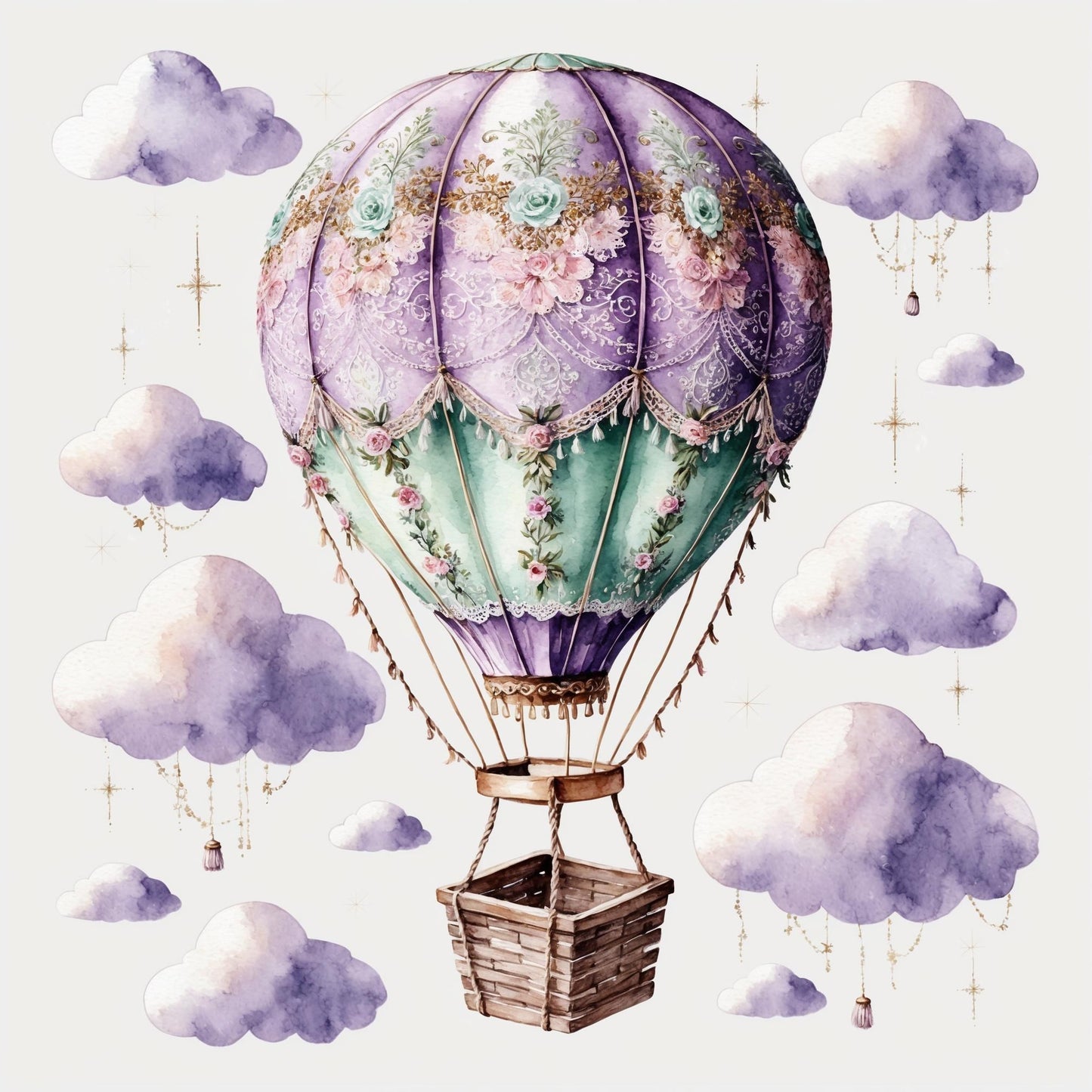 Hot Air Balloon | Diamond Painting
