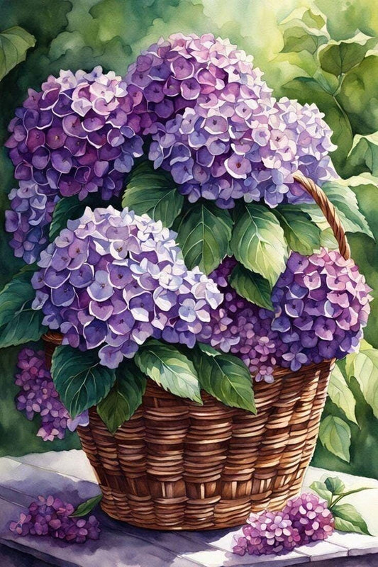 Hydrangea | Diamond Painting