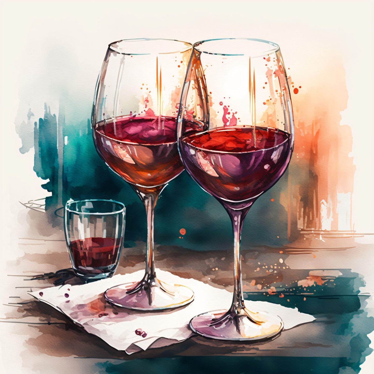 Wine Glass | Diamond Painting