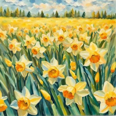Daffodil | Diamond Painting