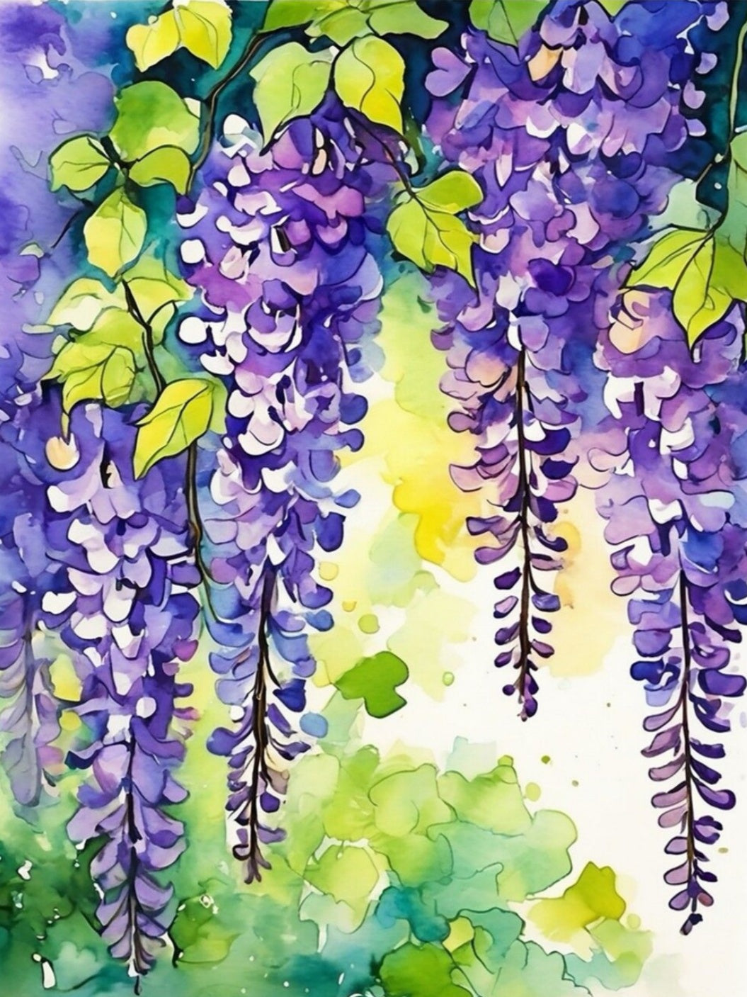 Wisteria | Diamond Painting