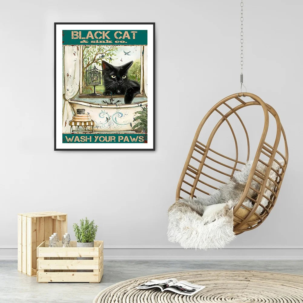 Black Cat | Diamond Painting