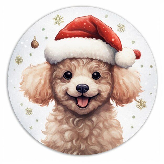 Christmas Dog | Diamond Painting