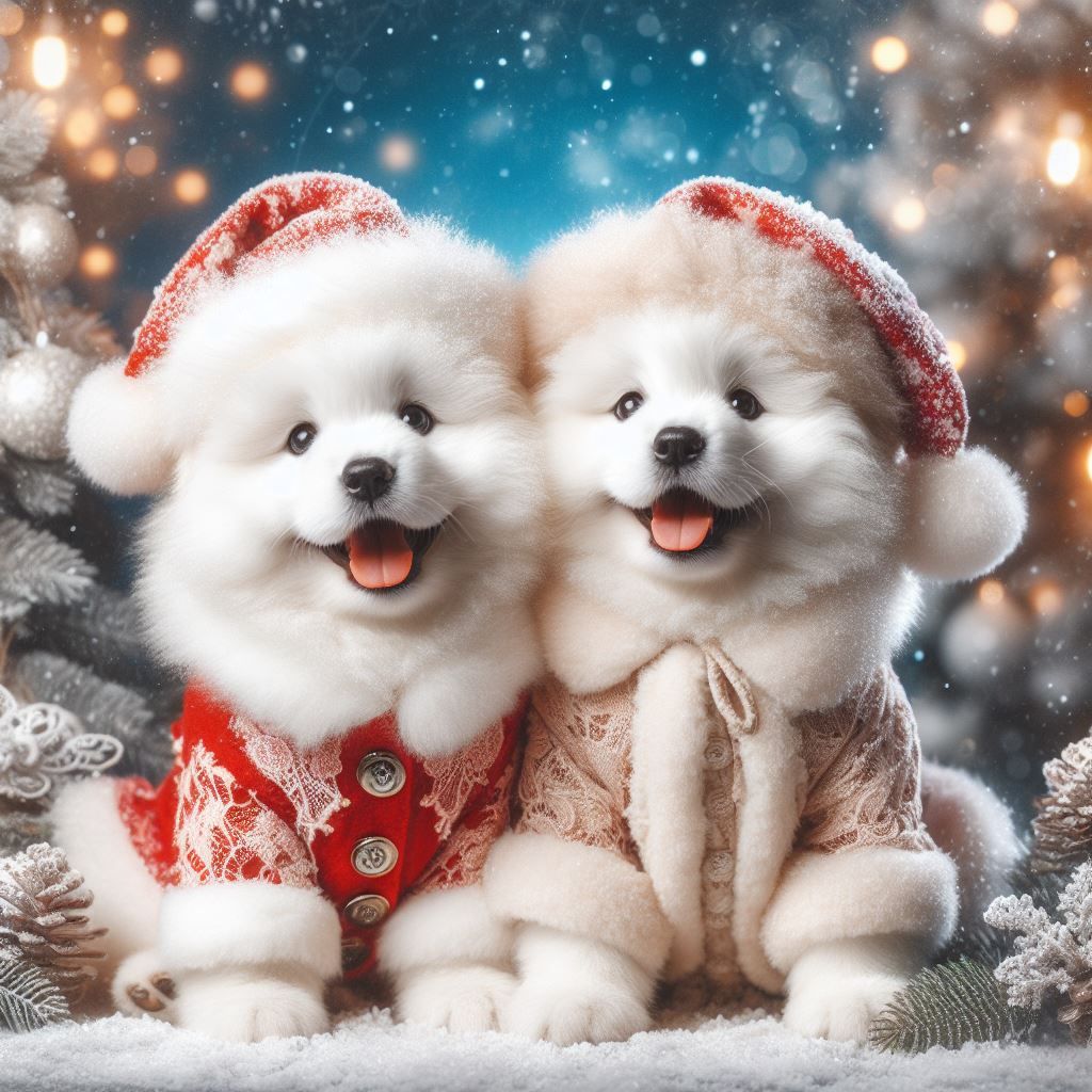 Christmas Dog | Diamond Painting