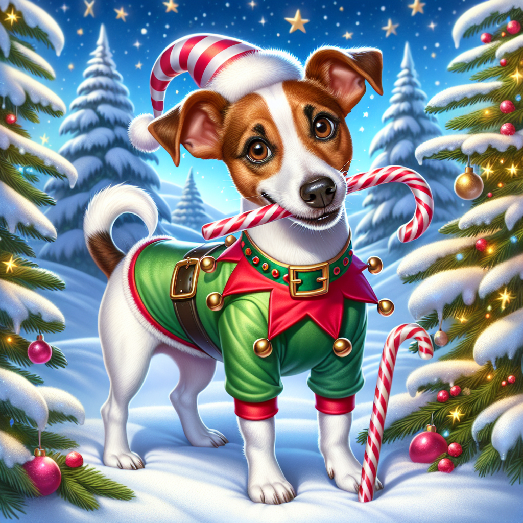 Christmas Dog | Diamond Painting