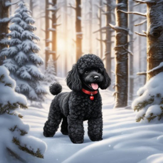 Christmas Dog | Diamond Painting