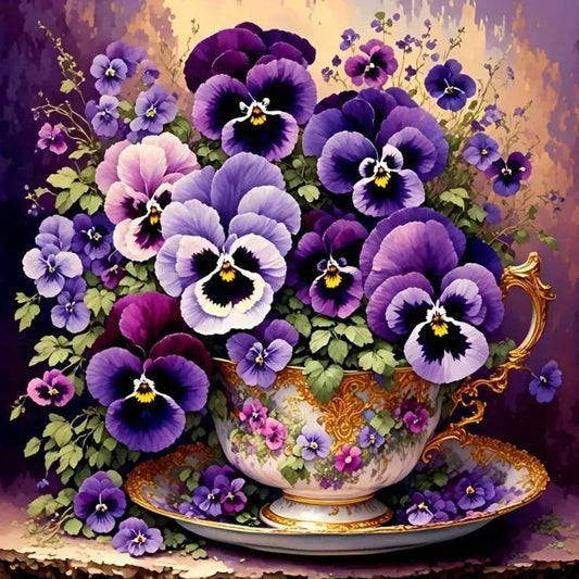 Pansy | Diamond Painting