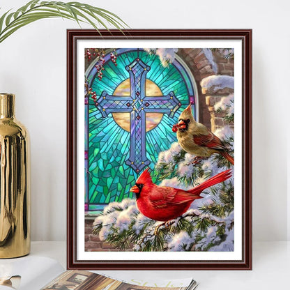 Cardinal Bird | Diamond Painting