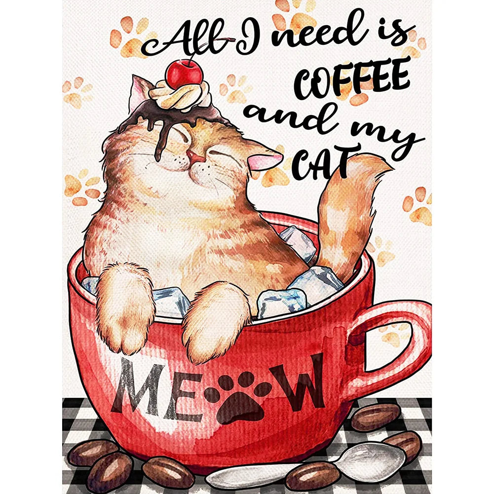 Cat | Cross Stitch Embroidery