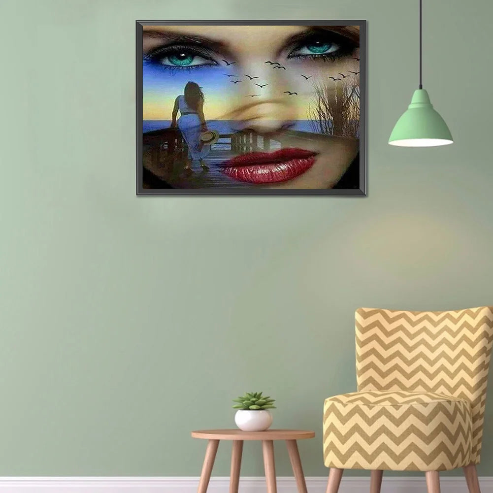 Beautiful Girl | Diamond Painting