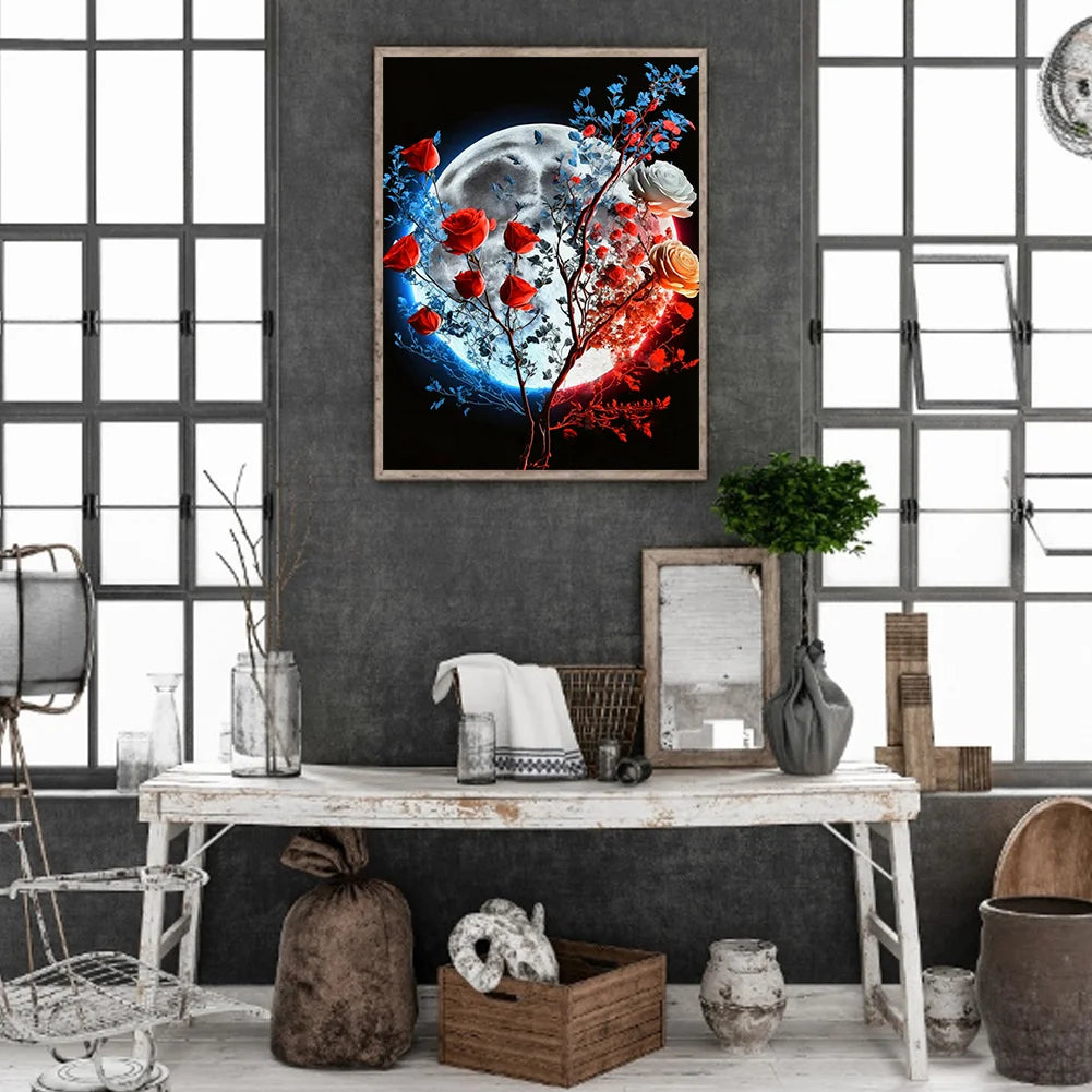 Moon Flower | Diamond Painting