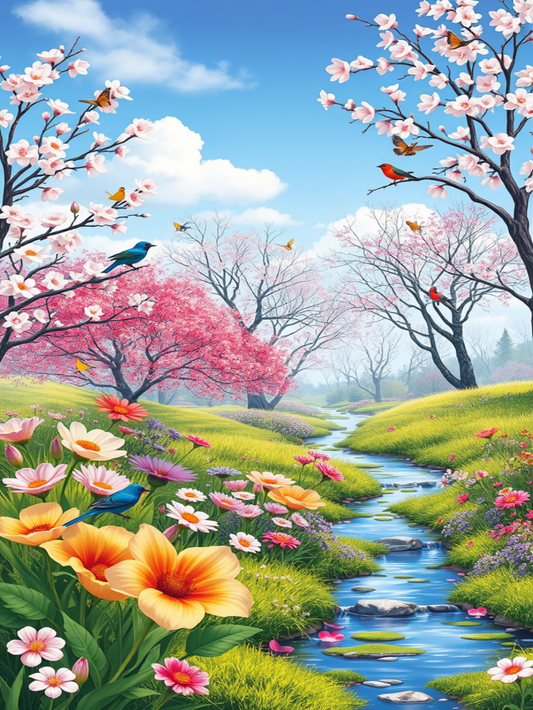 Spring | Diamond Painting