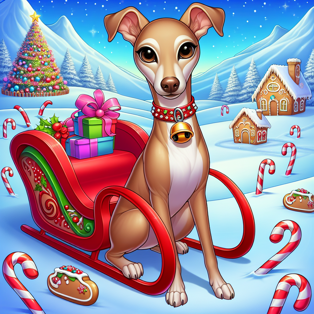 Christmas Dog | Diamond Painting