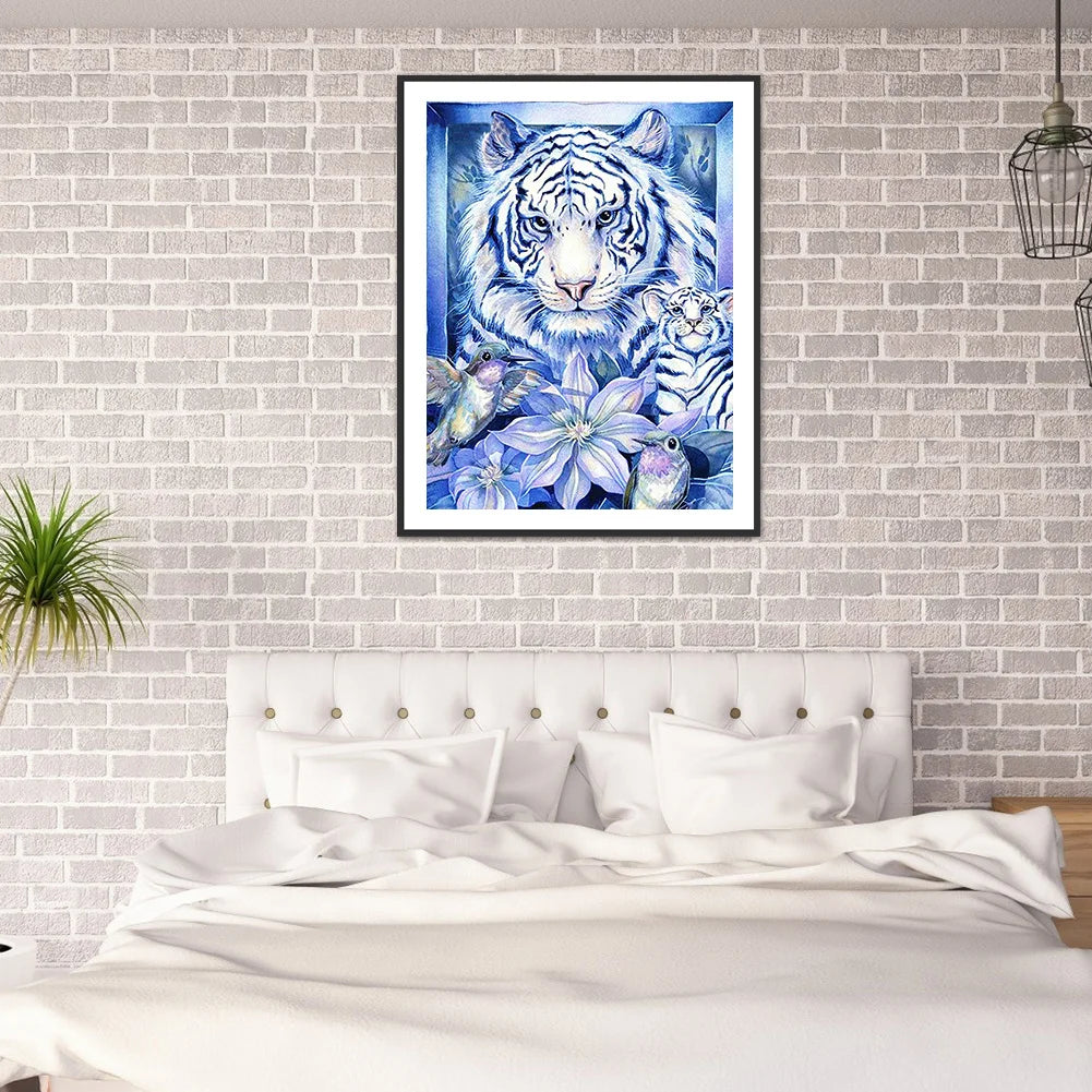 White Tiger | Diamond Painting