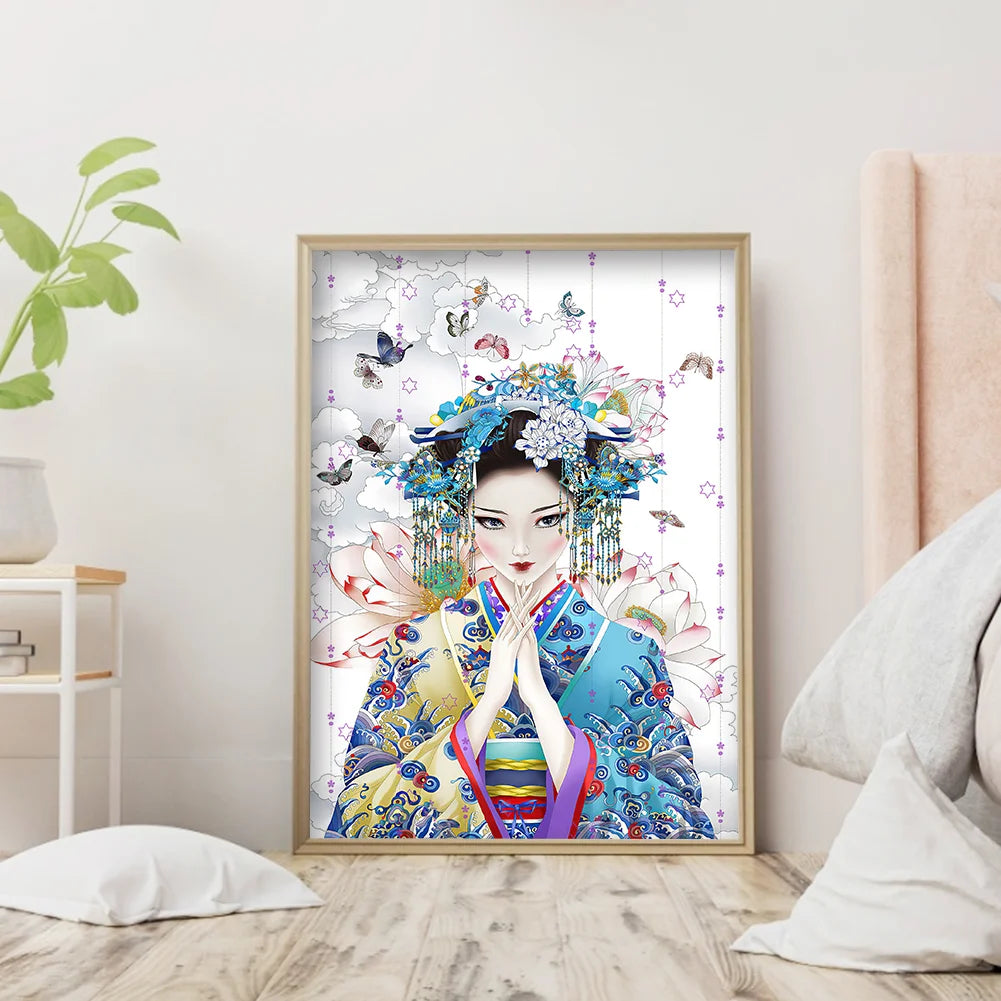 Beautiful Girl | Diamond Painting