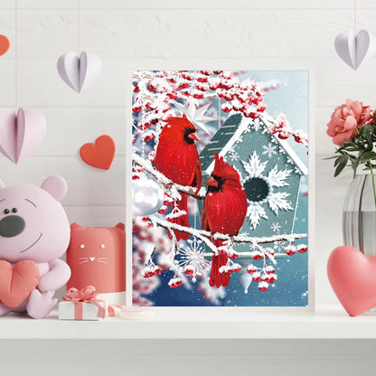 Cardinal Bird | Diamond Painting