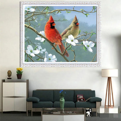 Cardinal Bird | Diamond Painting