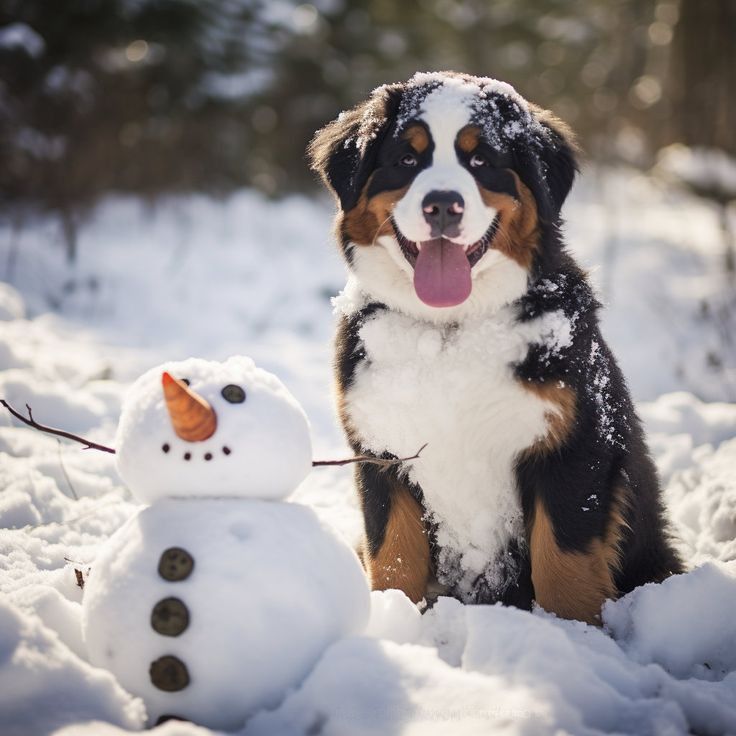 Christmas Dog | Diamond Painting