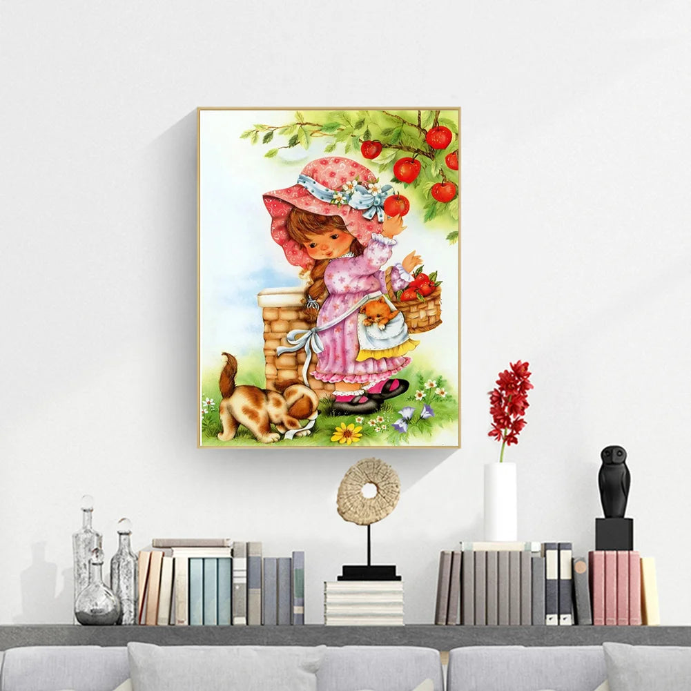 Beautiful Girl | Diamond Painting