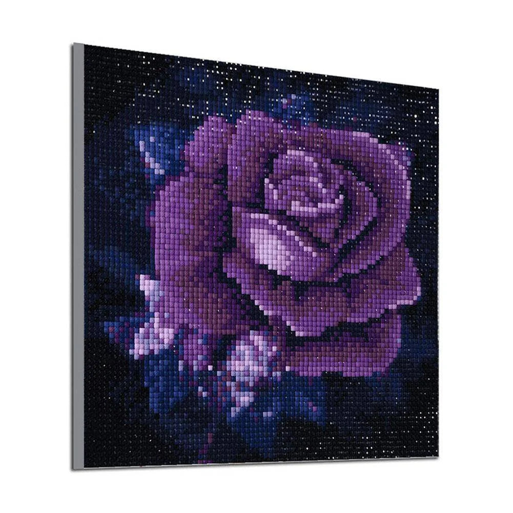 Purple Flower | Diamond Painting