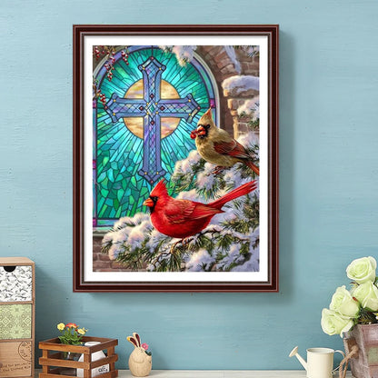 Cardinal Bird | Diamond Painting