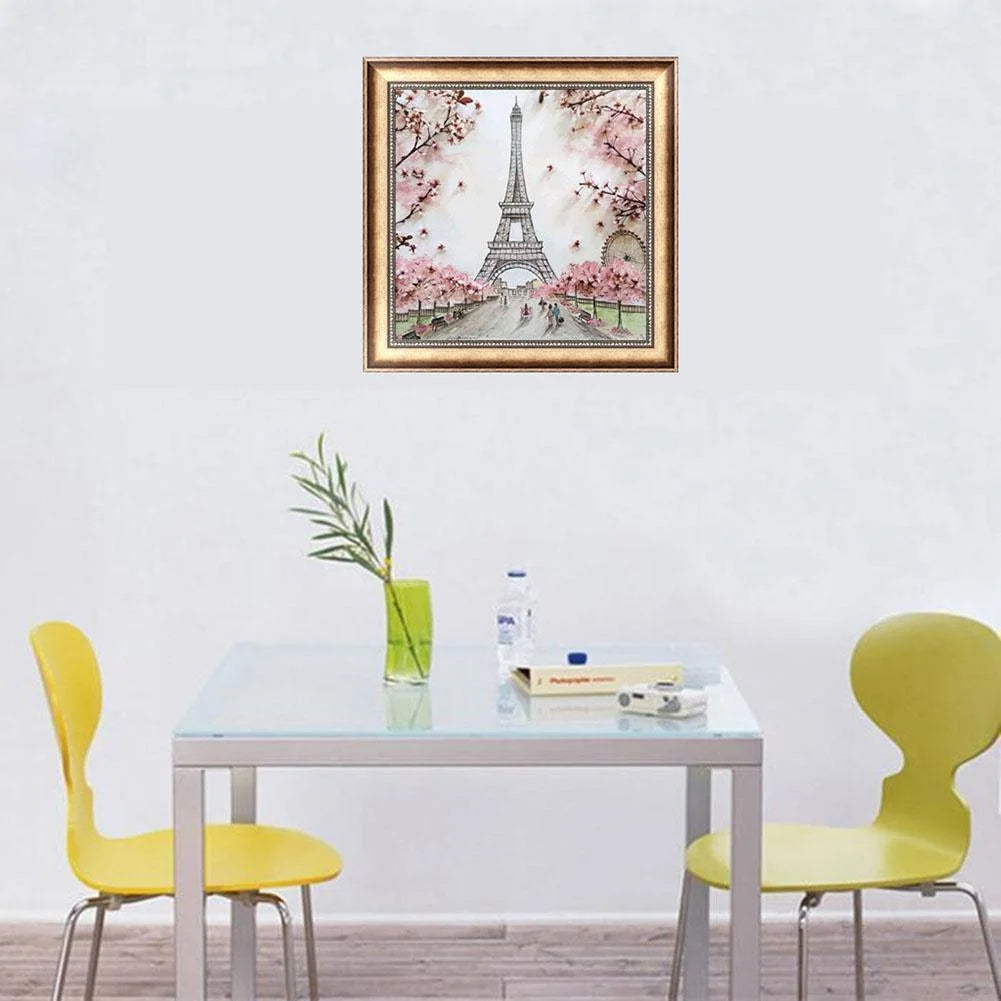 Pink Eiffel Tower | Diamond Painting