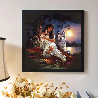 Beautiful Girl | Diamond Painting