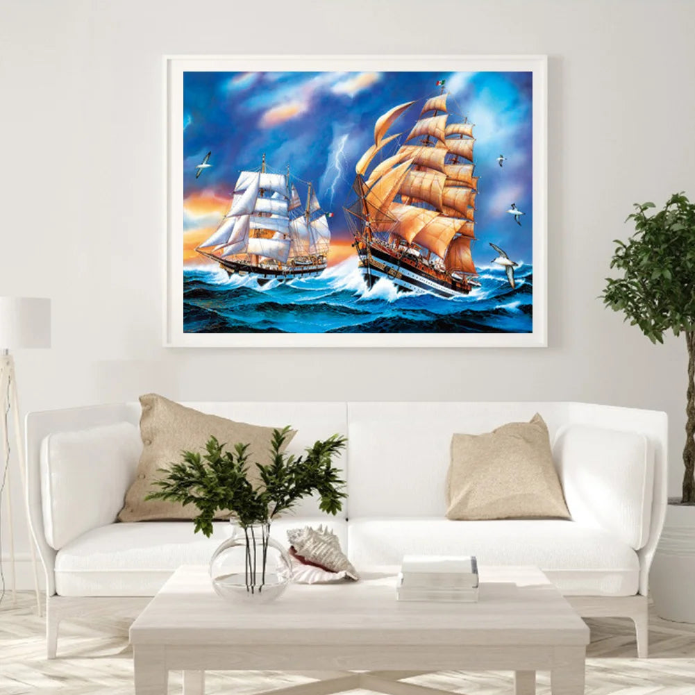 Sail Boat | Diamond Painting