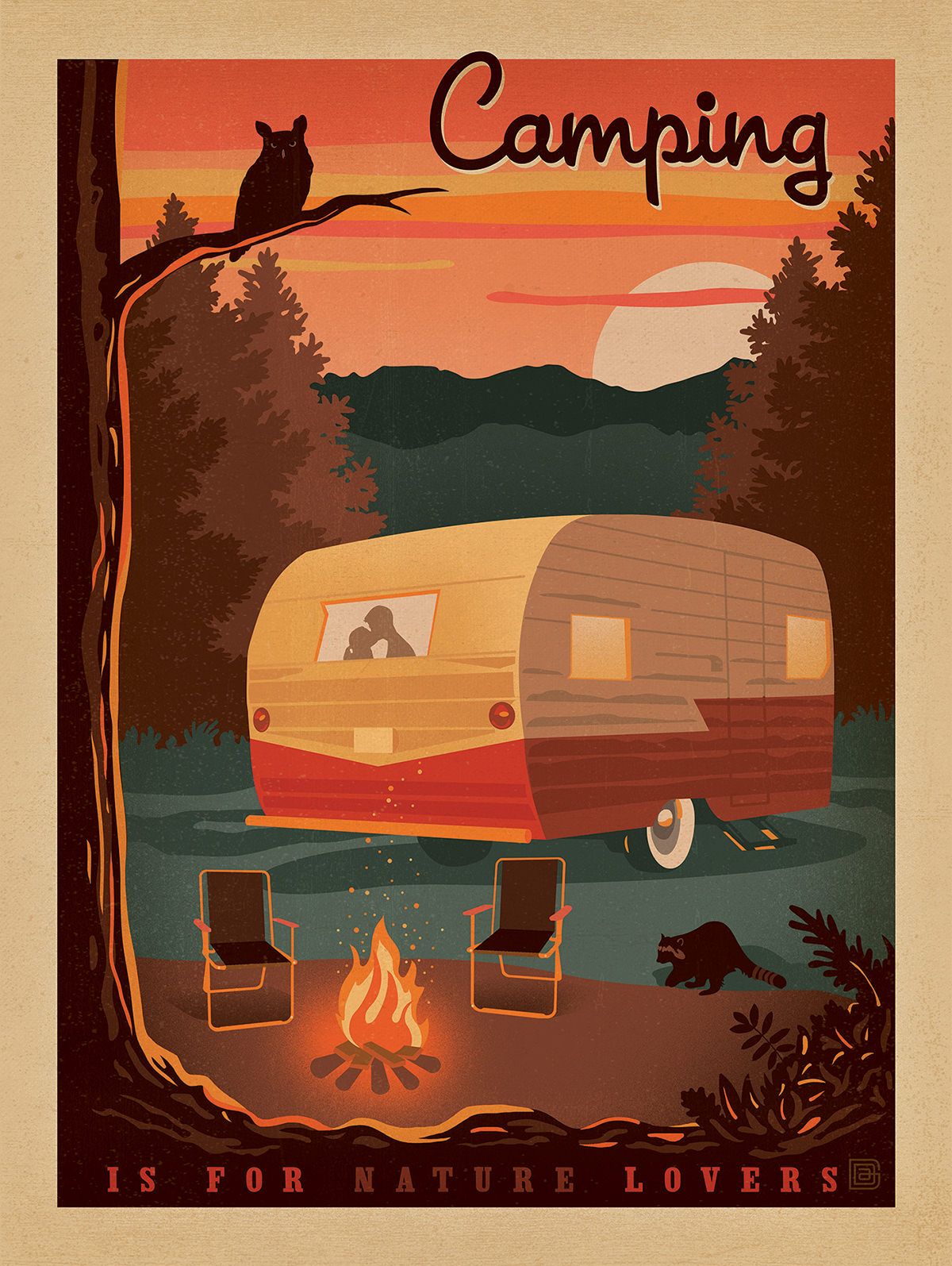 Caravan Camping | Diamond Painting