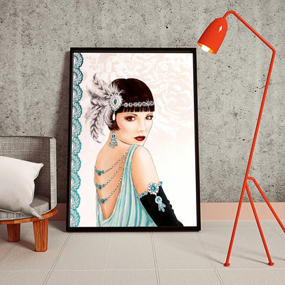 Beautiful Girl | Diamond Painting