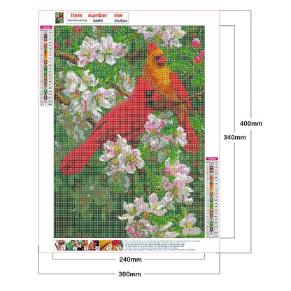 Cardinal Bird | Diamond Painting