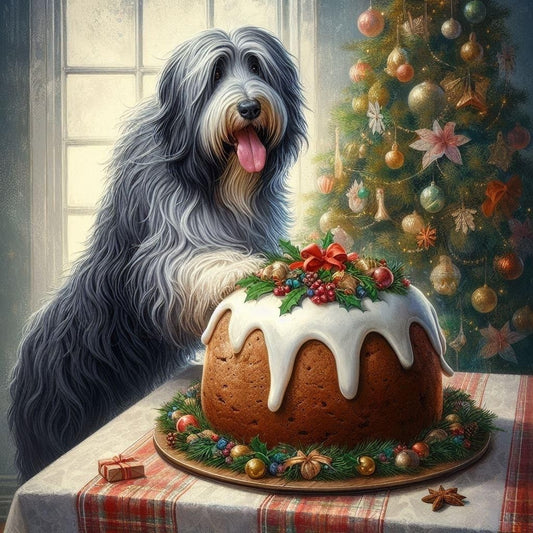 Christmas Dog | Diamond Painting