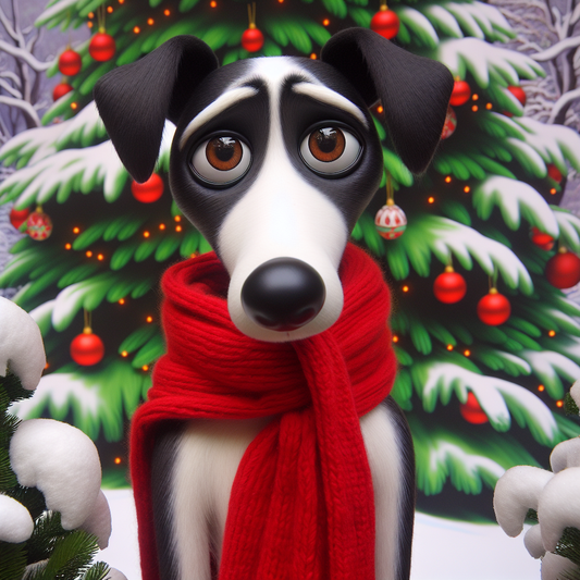 Christmas Dog | Diamond Painting