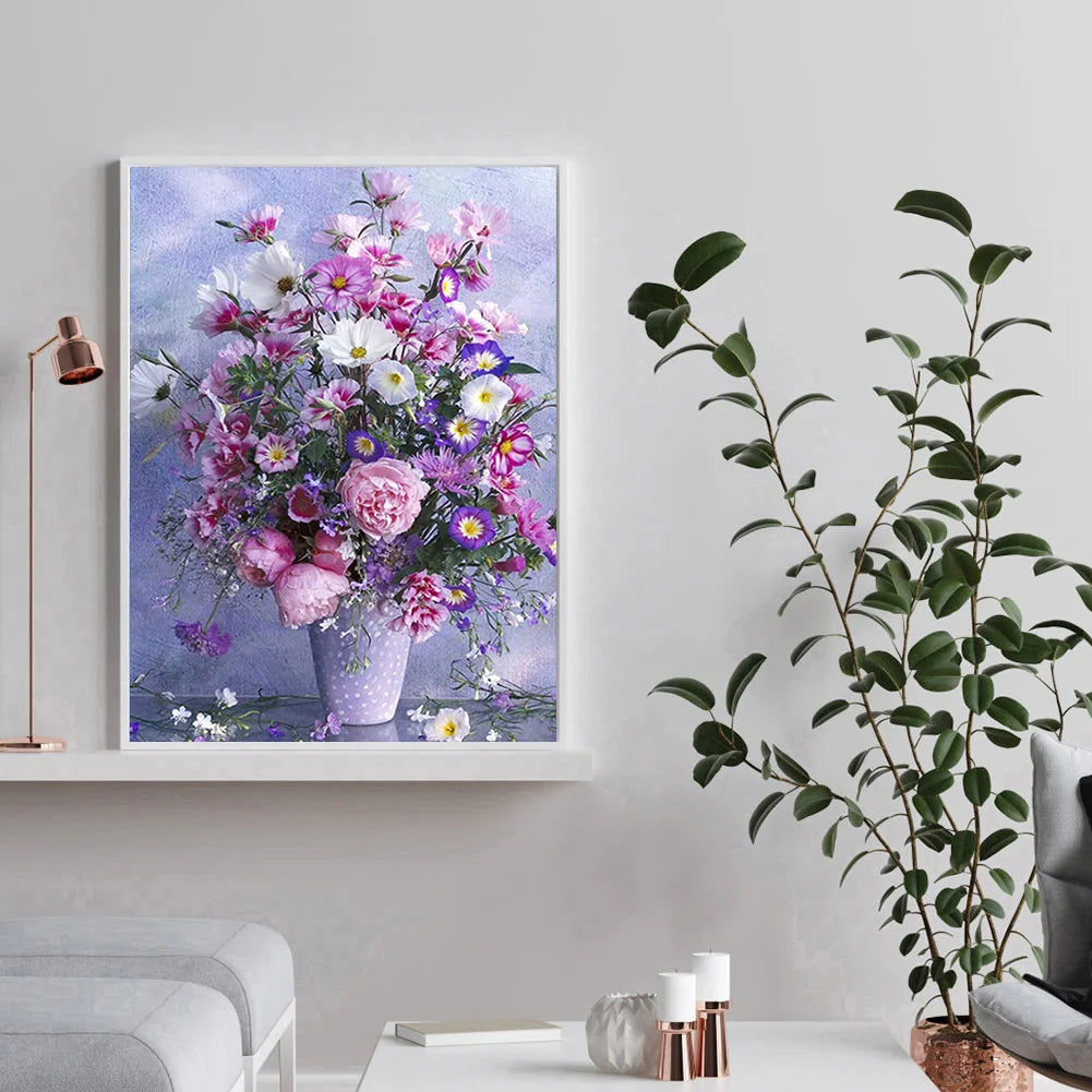 Flowers In The Vase | Diamond Painting