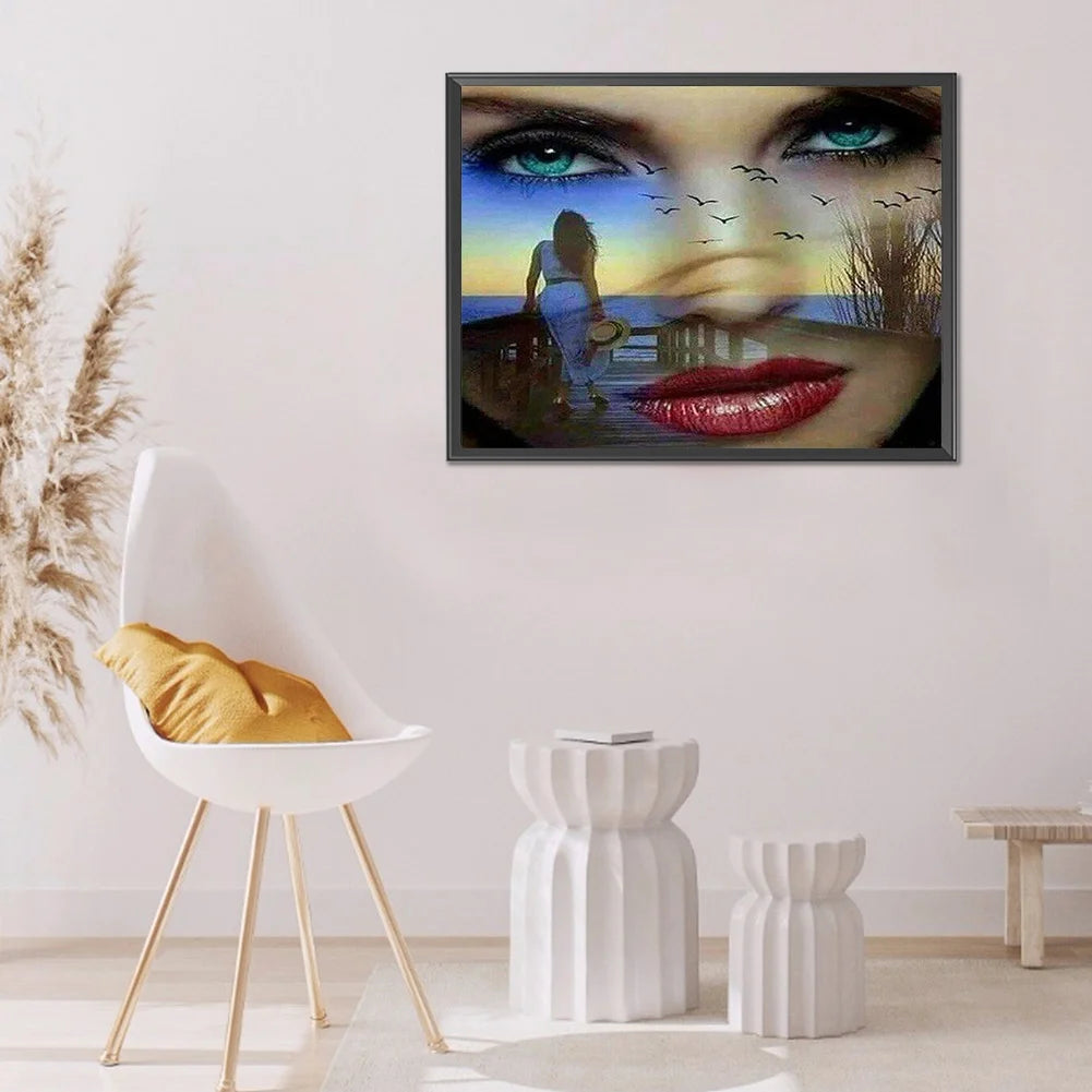 Beautiful Girl | Diamond Painting