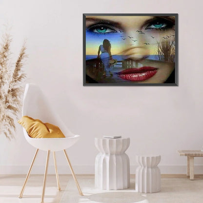 Beautiful Girl | Diamond Painting
