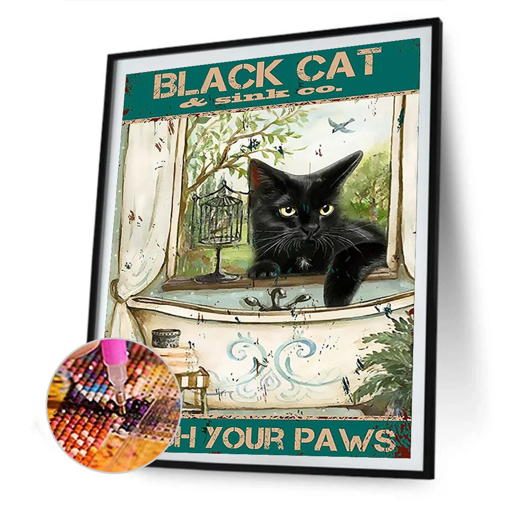 Black Cat | Diamond Painting