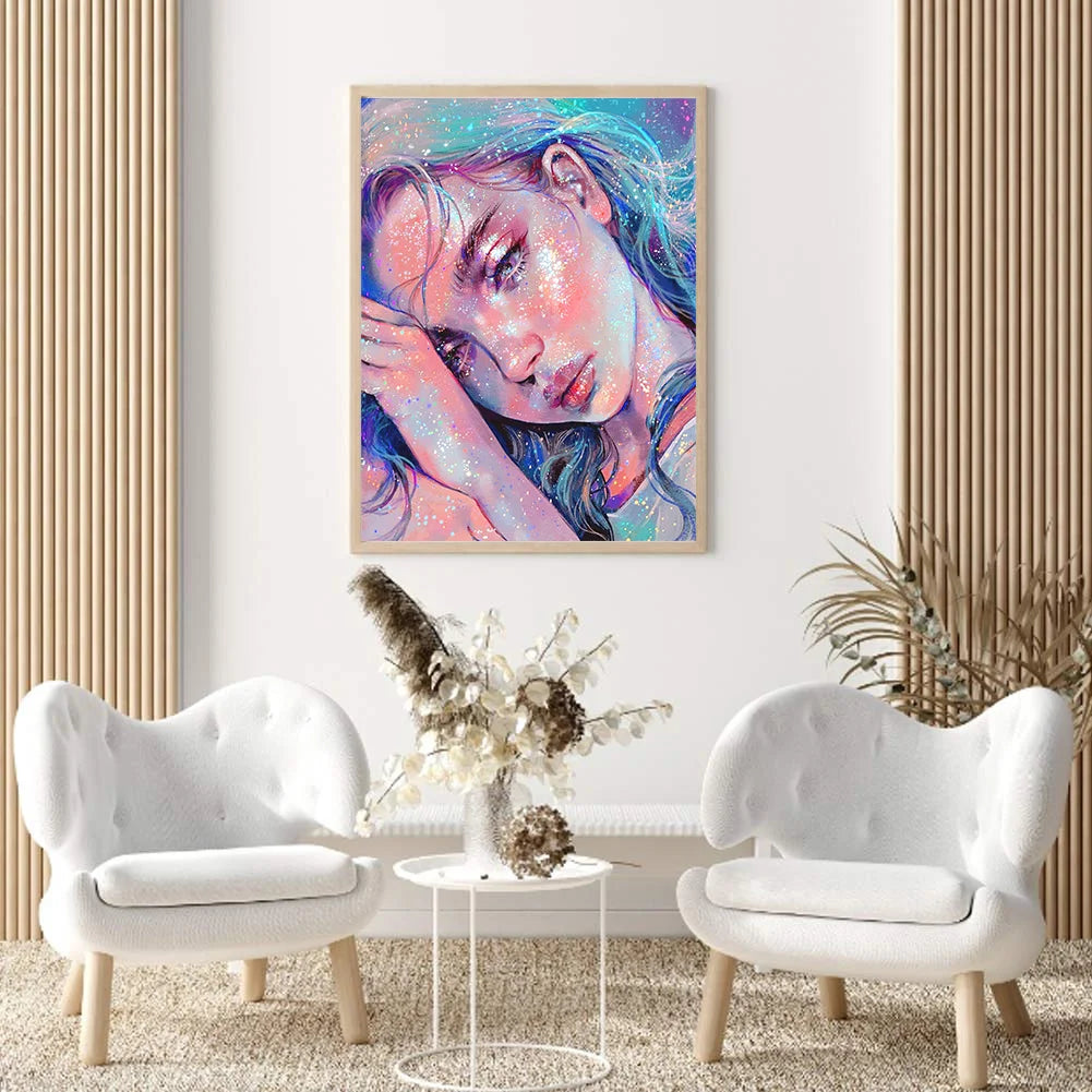 Beautiful Girl | Diamond Painting