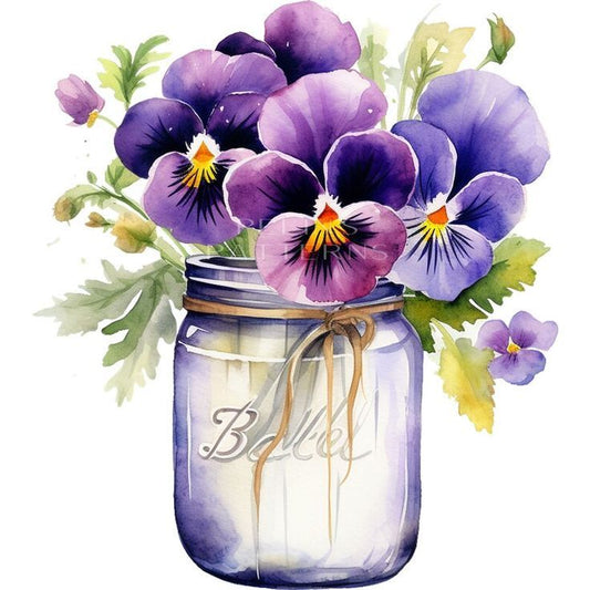 Pansy | Diamond Painting