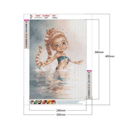 Beautiful Girl | Diamond Painting
