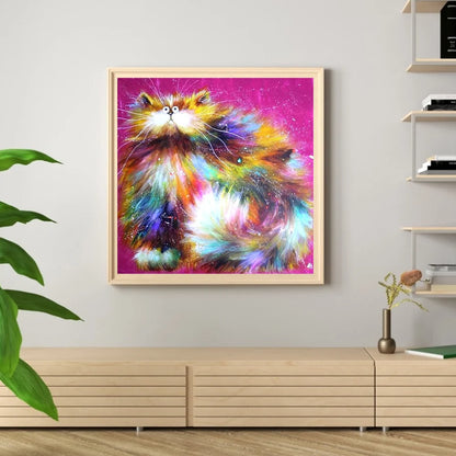 Colorful Cat | Diamond Painting