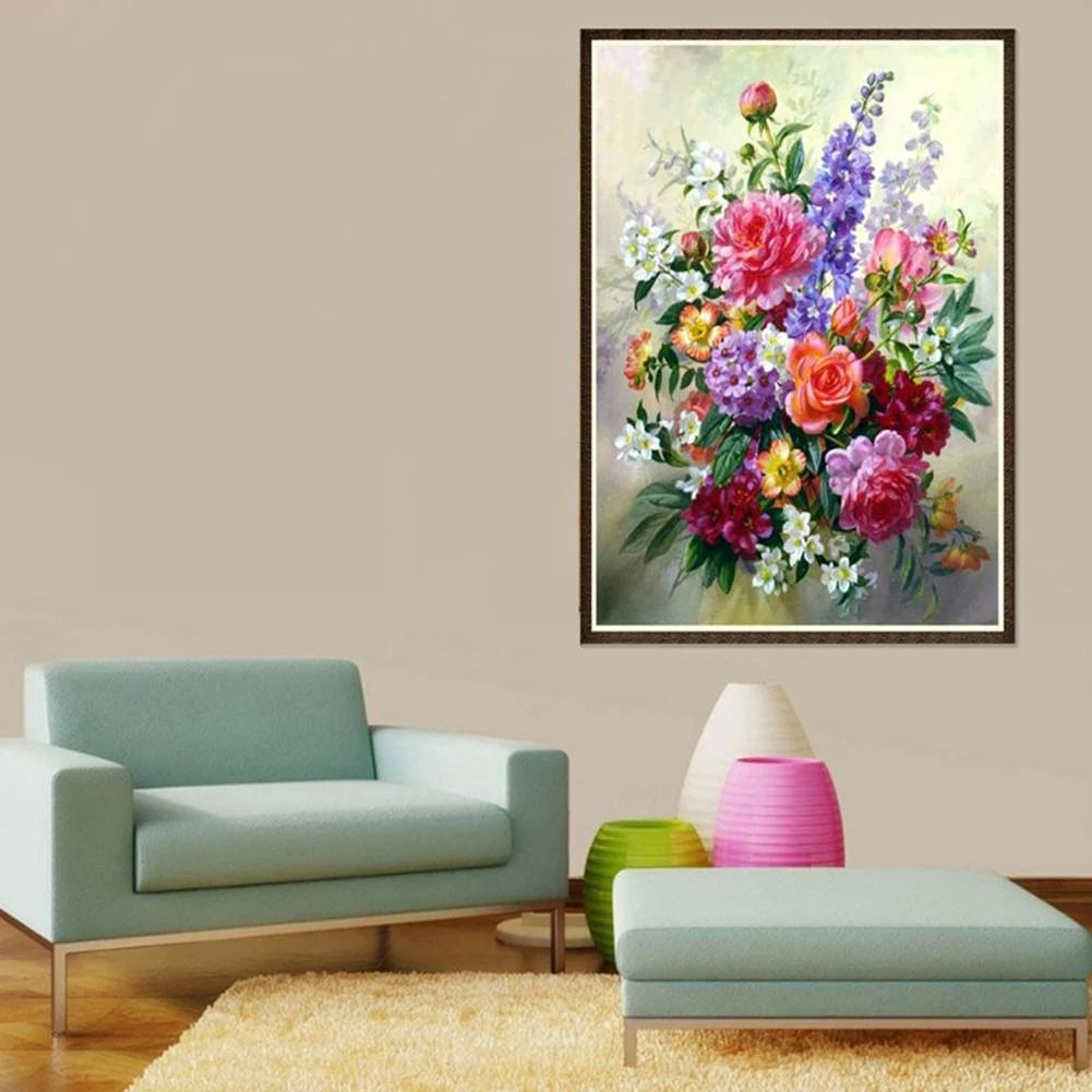 Colorful Flower | Diamond Painting