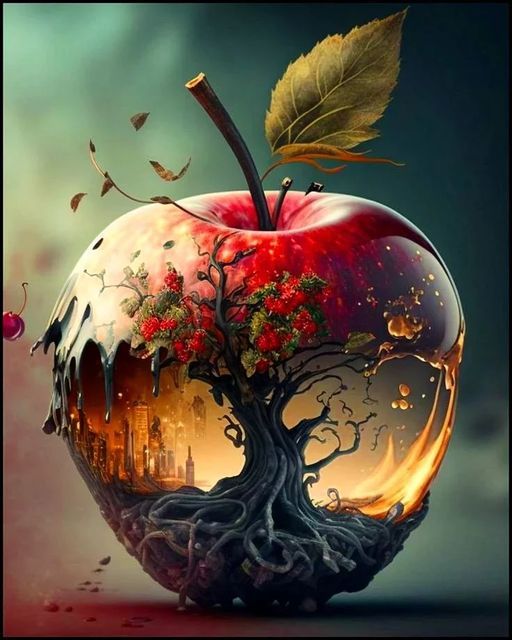 Apple | Diamond Painting