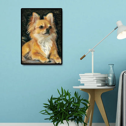 Sad Dog Chihuahua | Diamond Painting