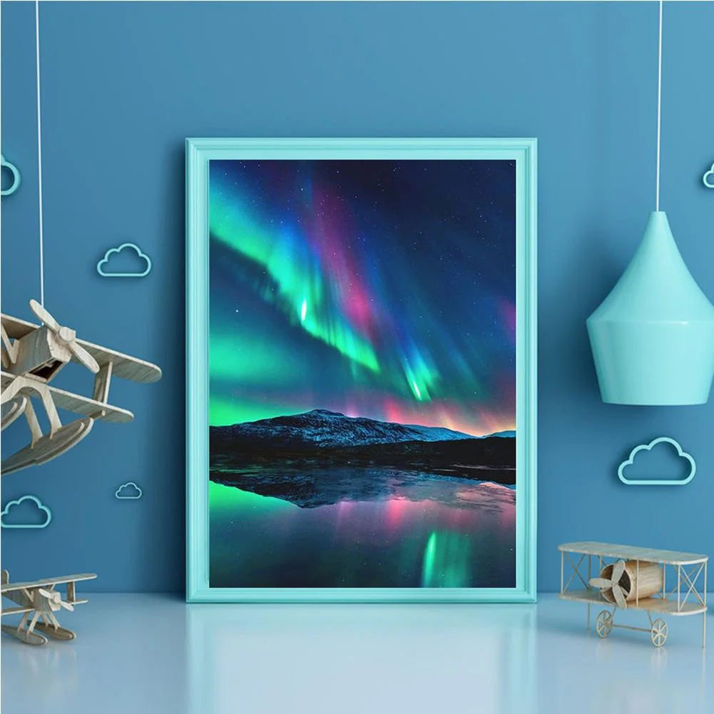 Aurora Landscape | Diamond Painting