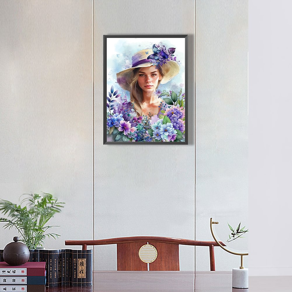 Flower Lavender | Diamond Painting