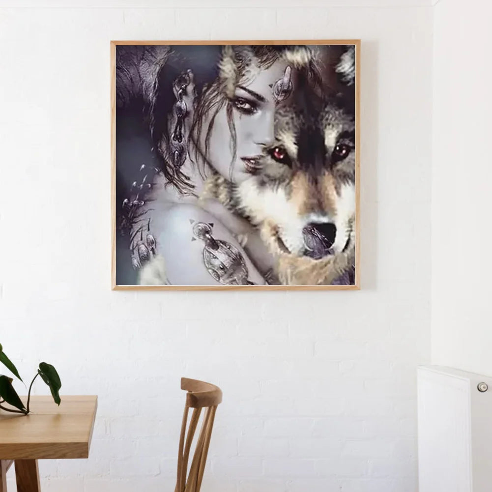 Beautiful Girl | Diamond Painting