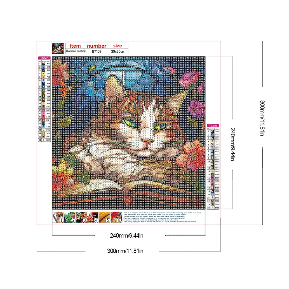 Cat | Diamond Painting